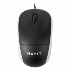 Мышь проводная Havit HV-MS851; USB; Black&Grey
