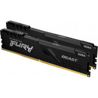 Оперативная память DDR4 32Gb (2х16GB) PC4-28800Mb/s (3600MHz) Kingston Fury Beast  Black